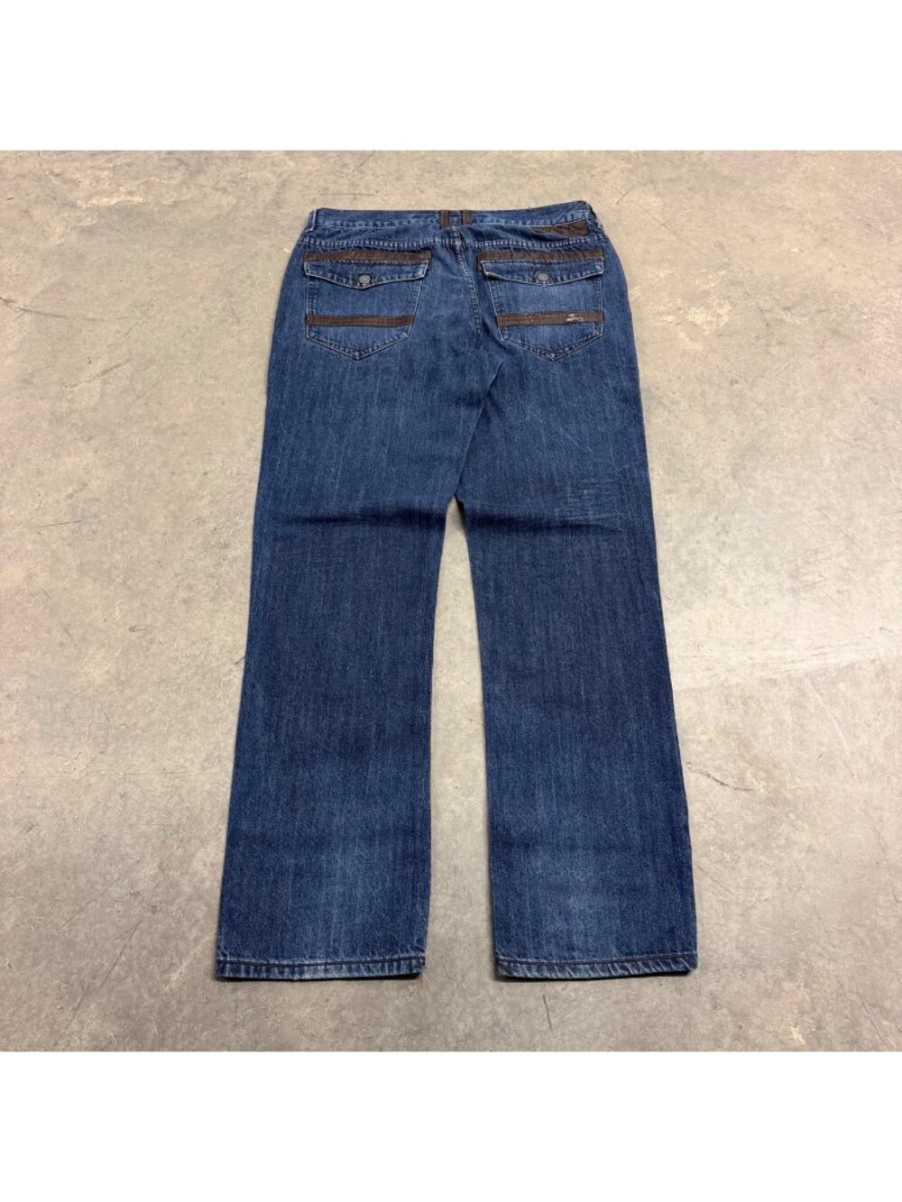 Sean John Mens 2000s Marcus Flap Pocket Jeans